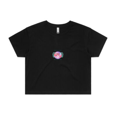 Hugs & Kisses Crop Tee  - AS Colour - Crop Tee Thumbnail